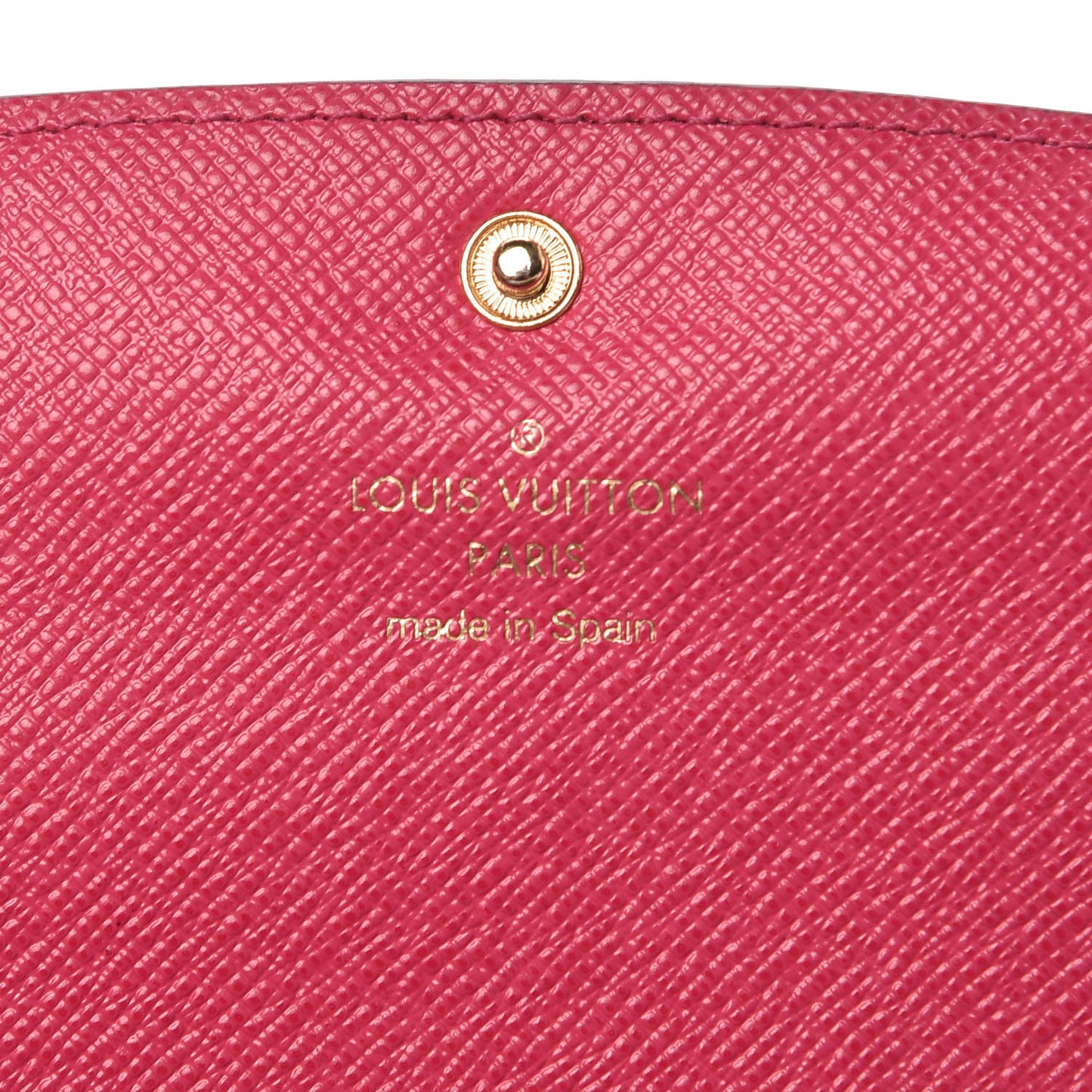 Monogram Emilie Wallet Hot Pink