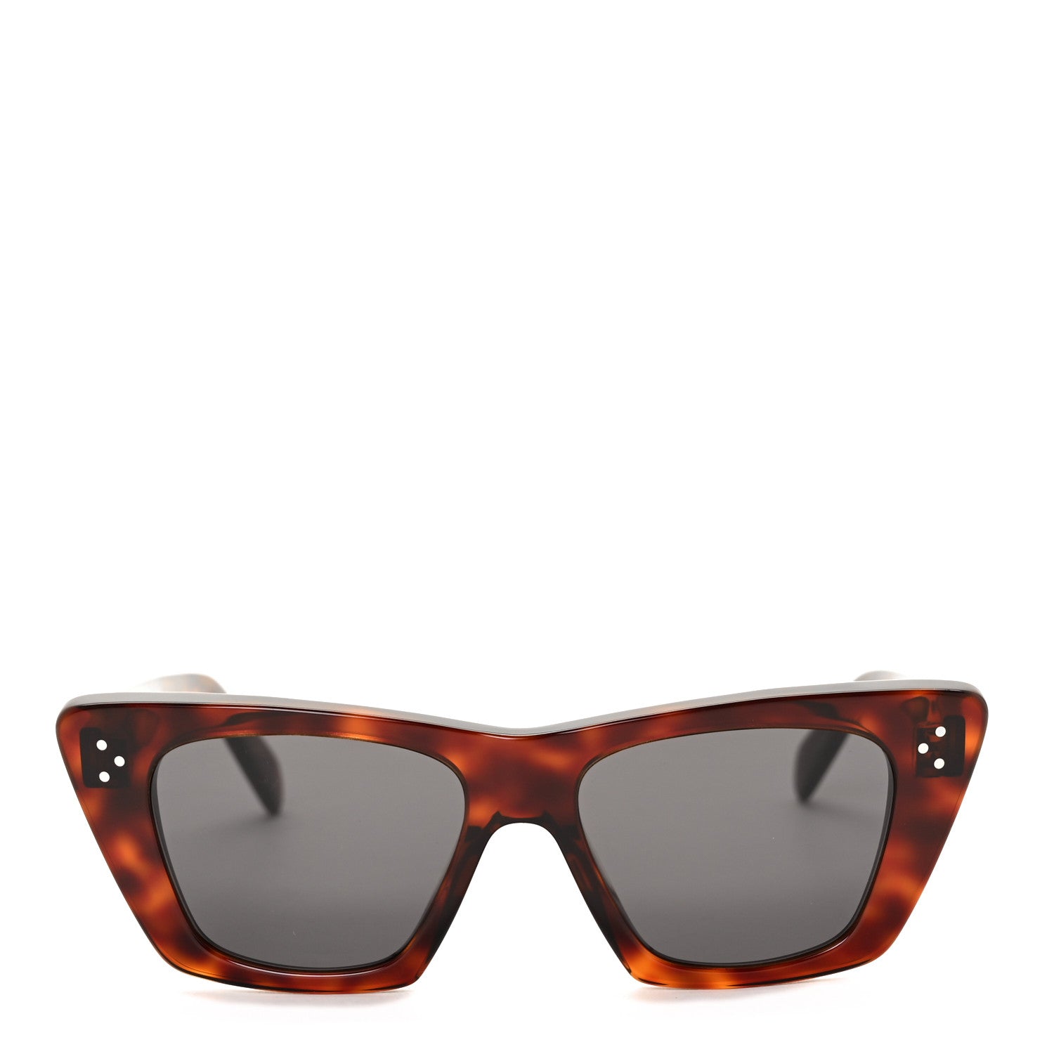 Celine Acetate Cat Eye Sunglasses CL40187I Dark Havana 2 of 7