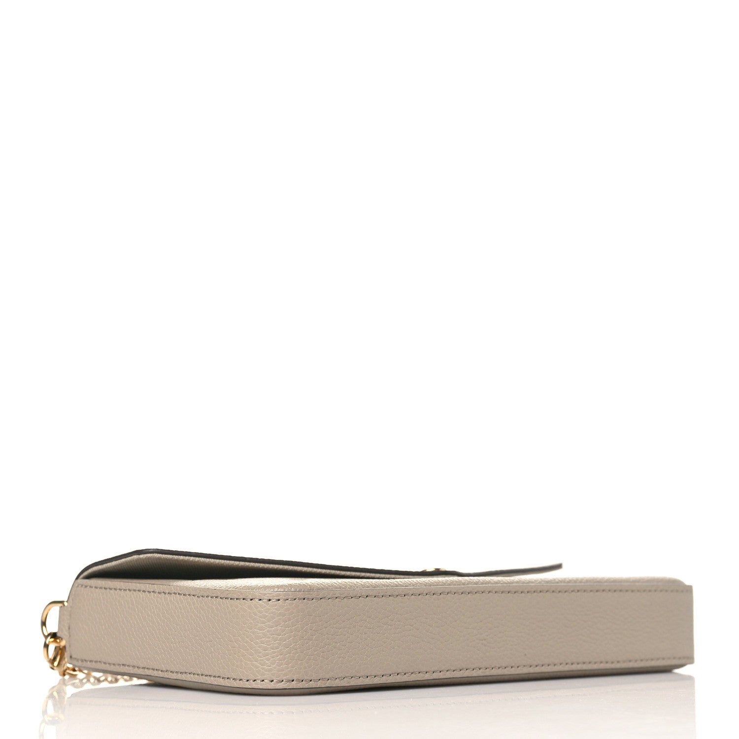 Louis Vuitton Empreinte Monogram Giant Felicie Pochette Tourterelle Creme 5 of 9