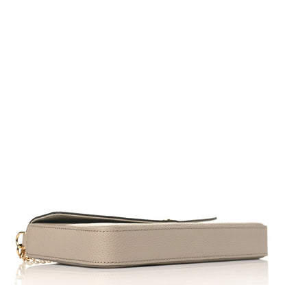 Louis Vuitton Empreinte Monogram Giant Felicie Pochette Tourterelle Creme 5 of 9