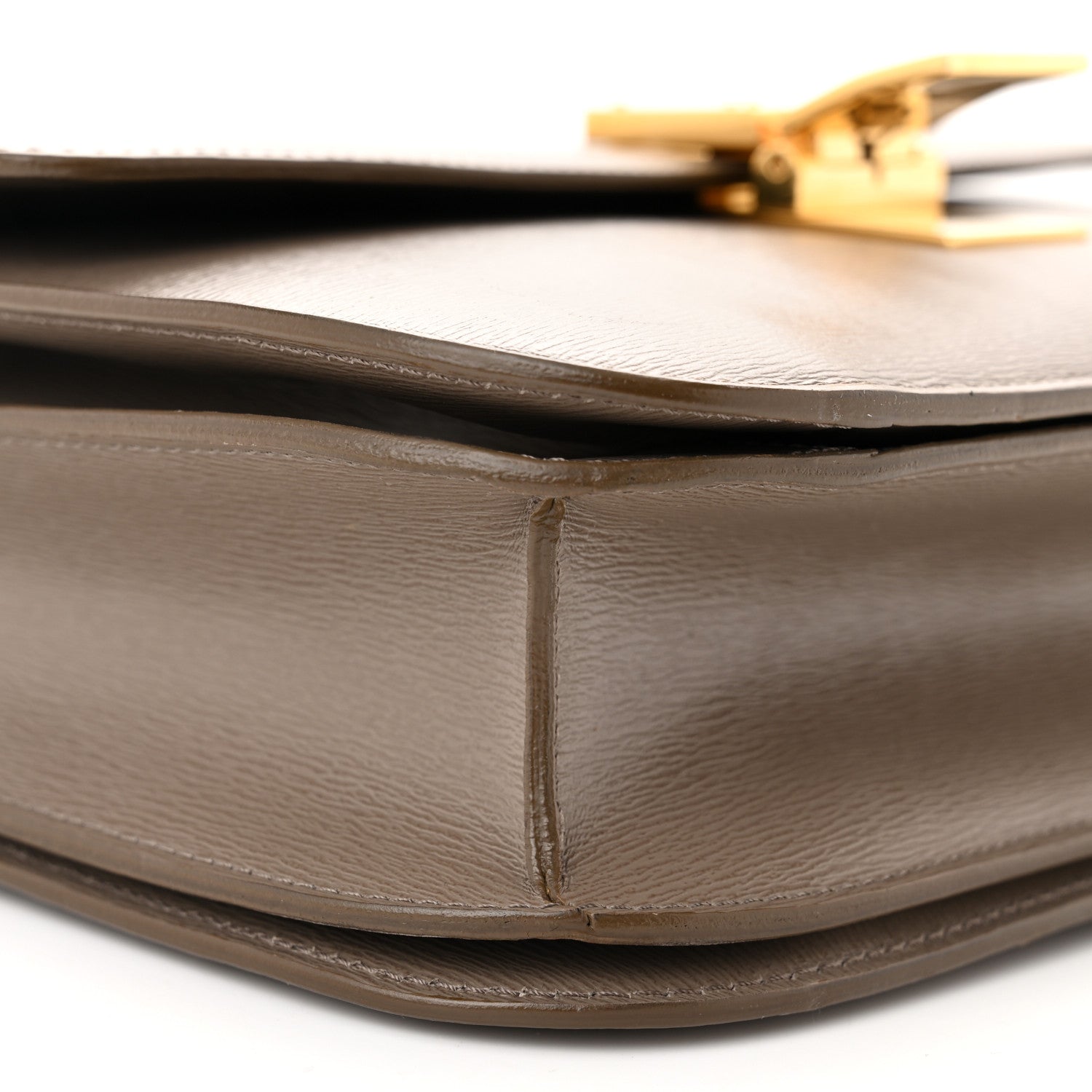 Celine Liege Calfskin Medium Classic Box Flap Bag Taupe 9 of 11