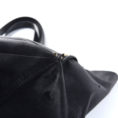 Valentino Garavani Nappa Medium Rockstud Soft Tote Black 17 of 23