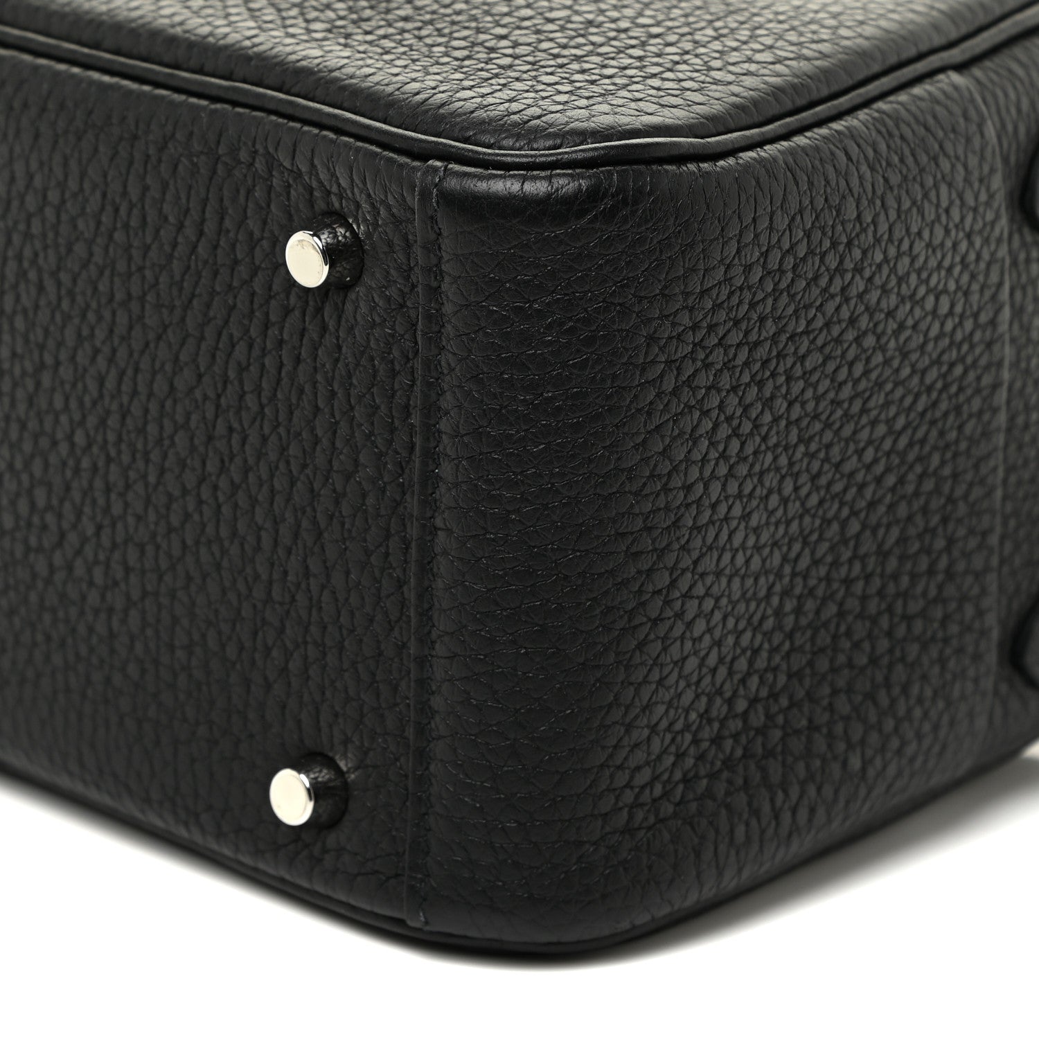 Hermes Taurillon Clemence Mini Lindy 20 Black 9 of 11