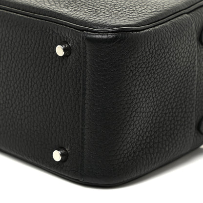Hermes Taurillon Clemence Mini Lindy 20 Black 9 of 11