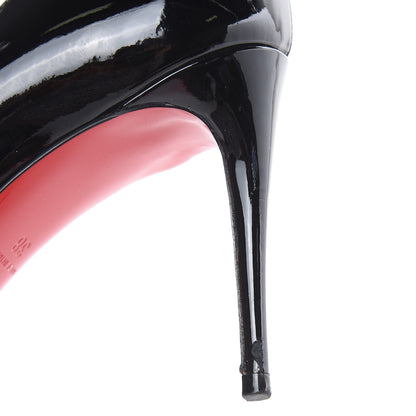 Christian Louboutin Patent Pigalle Follies 70 Pumps 38 Black 12 of 12