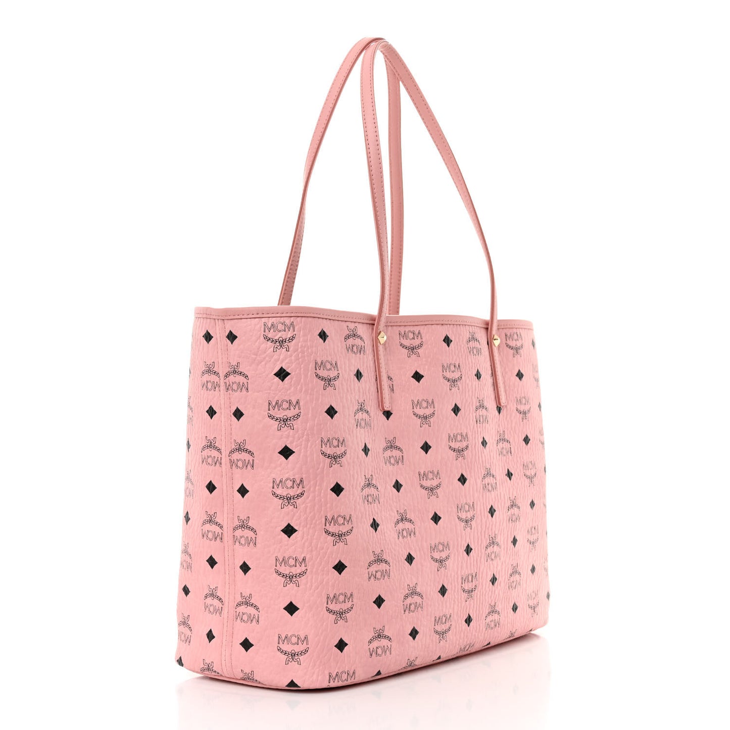 Visetos Medium Liz Reversible Shopper Tote Powder Pink