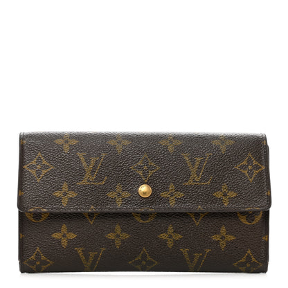 Louis Vuitton Monogram Porte Tresor International Wallet 1 of 8