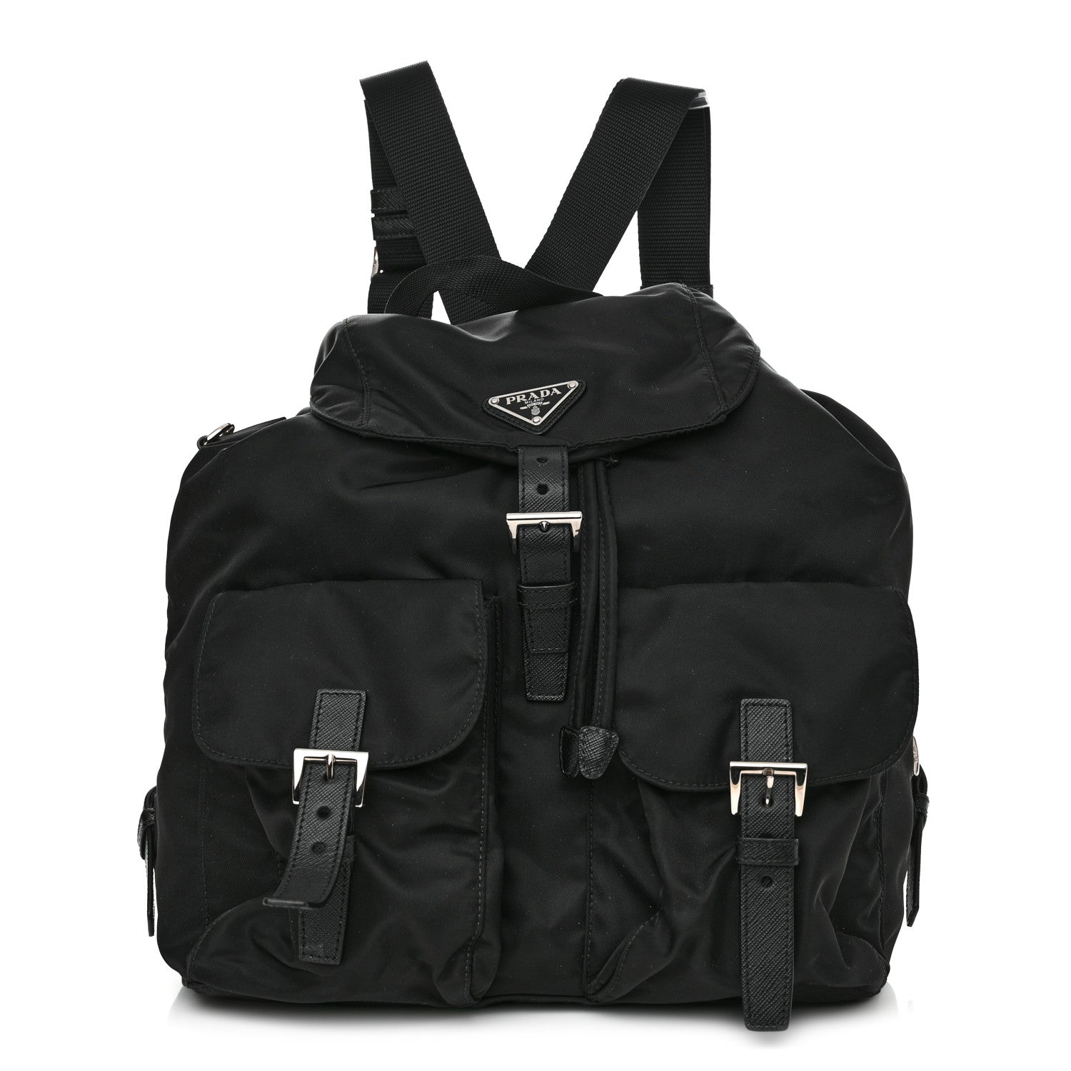 Prada Tessuto Nylon Vela Backpack Black 1 of 10