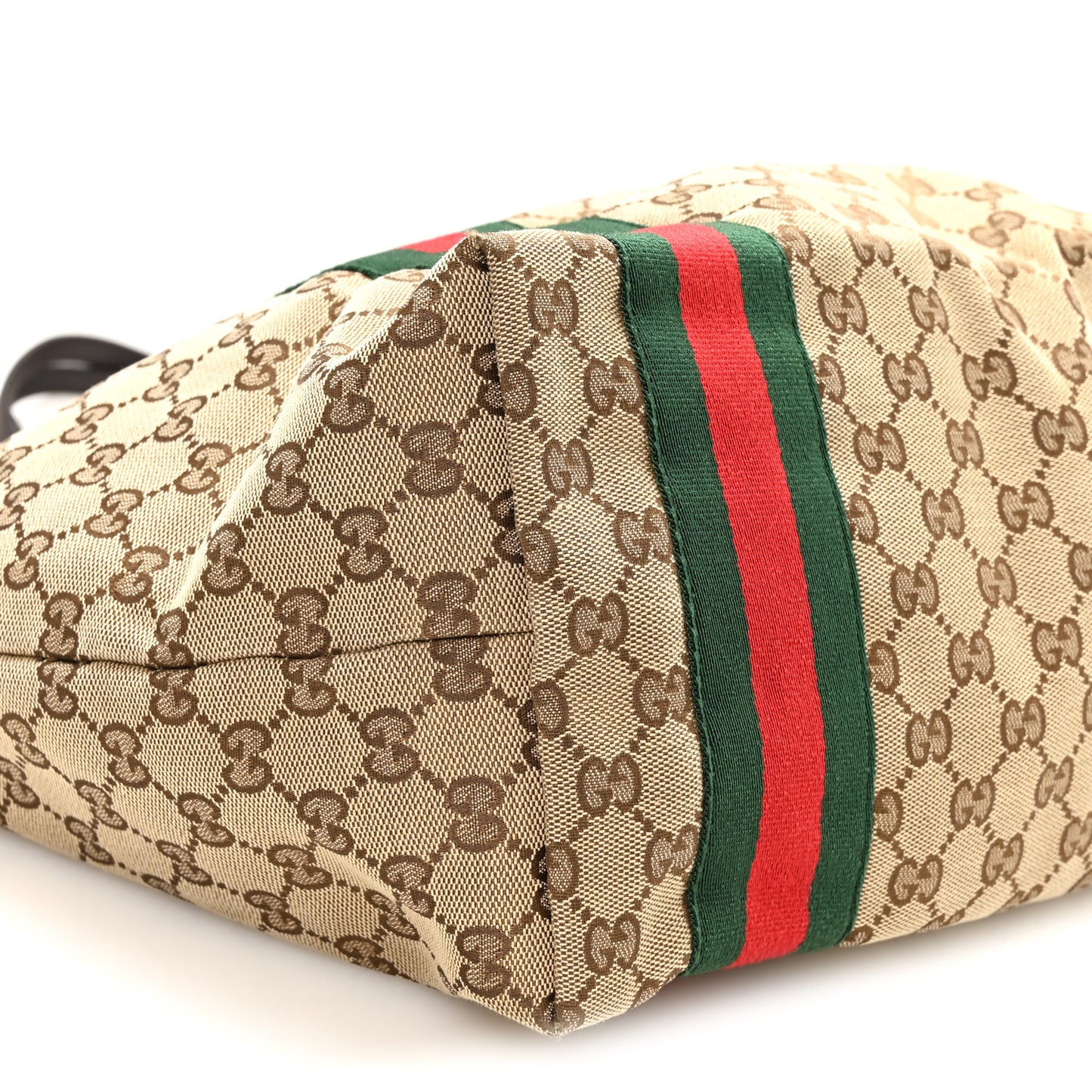 Monogram Web Large Jolie Tote Brown