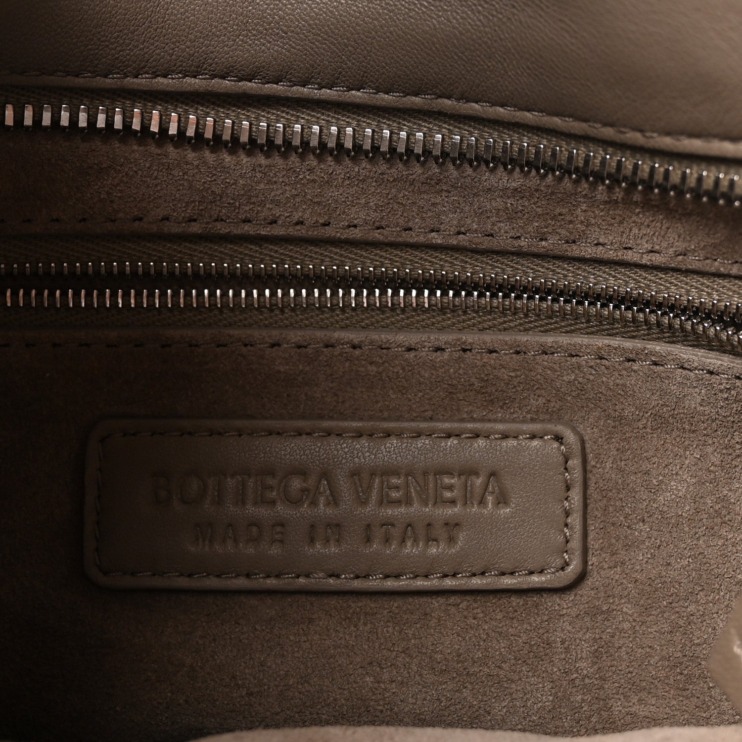 Bottega Veneta Nappa Intrecciato Small Veneto Crossbody Bag Limestone 5 of 8