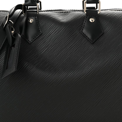 Louis Vuitton Epi Speedy Bandouliere 25 Black 7 of 9