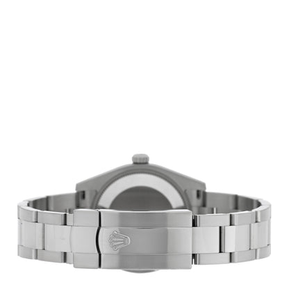 Rolex Stainless Steel 31mm Oyster Perpetual Datejust Watch Black 178240 3 of 5