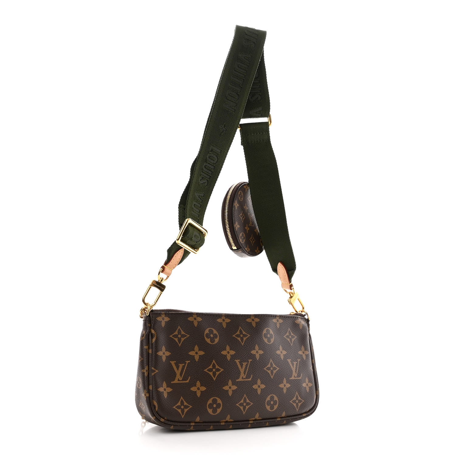 Louis Vuitton Monogram Multi Pochette Accessories Kaki 3 of 11
