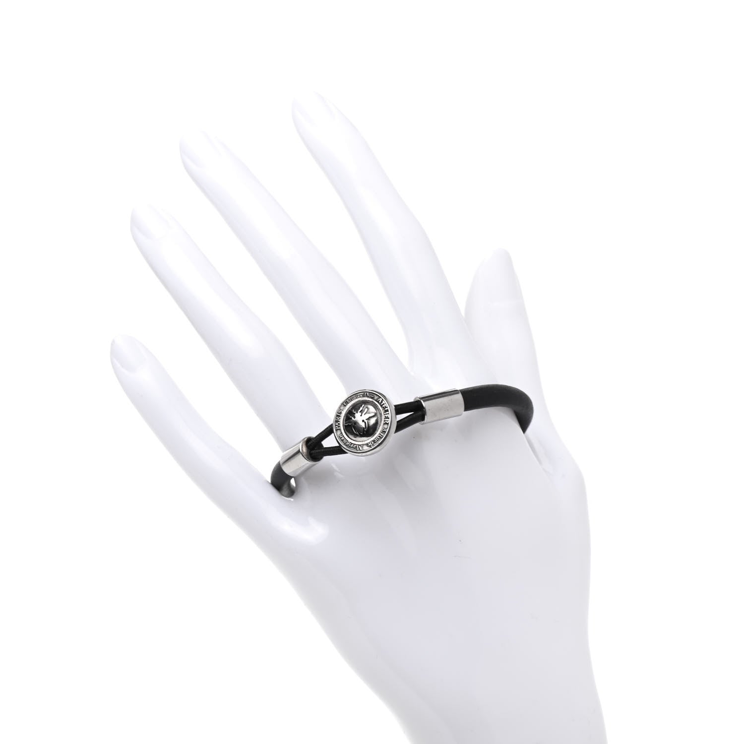 Christian Dior Calfskin Bee Bracelet Black 2 of 4