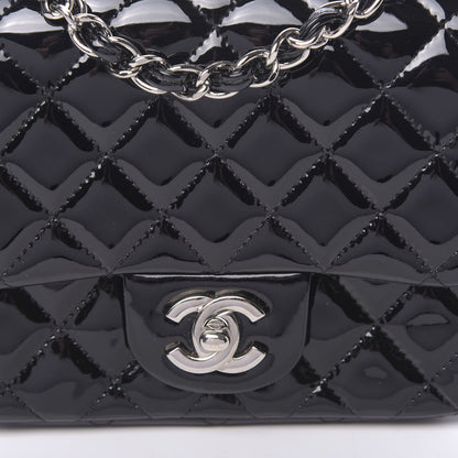 Chanel Patent Calfskin Quilted Mini Square Flap Black 8 of 12
