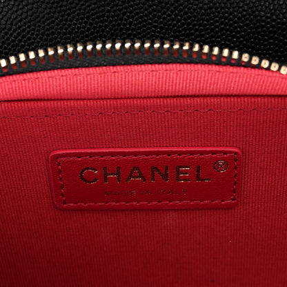 Chanel Caviar Quilted Like A Wallet Flap Black 5 of 10