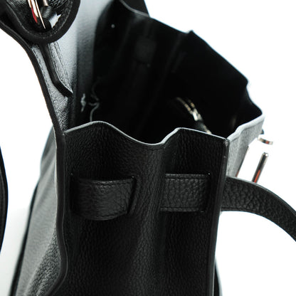 Hermes Taurillon Clemence Jypsiere 34 Black 13 of 20