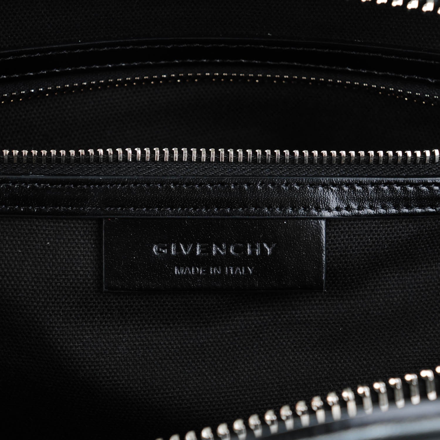 Givenchy Shiny Lord Calfskin Medium Antigona Black 6 of 7