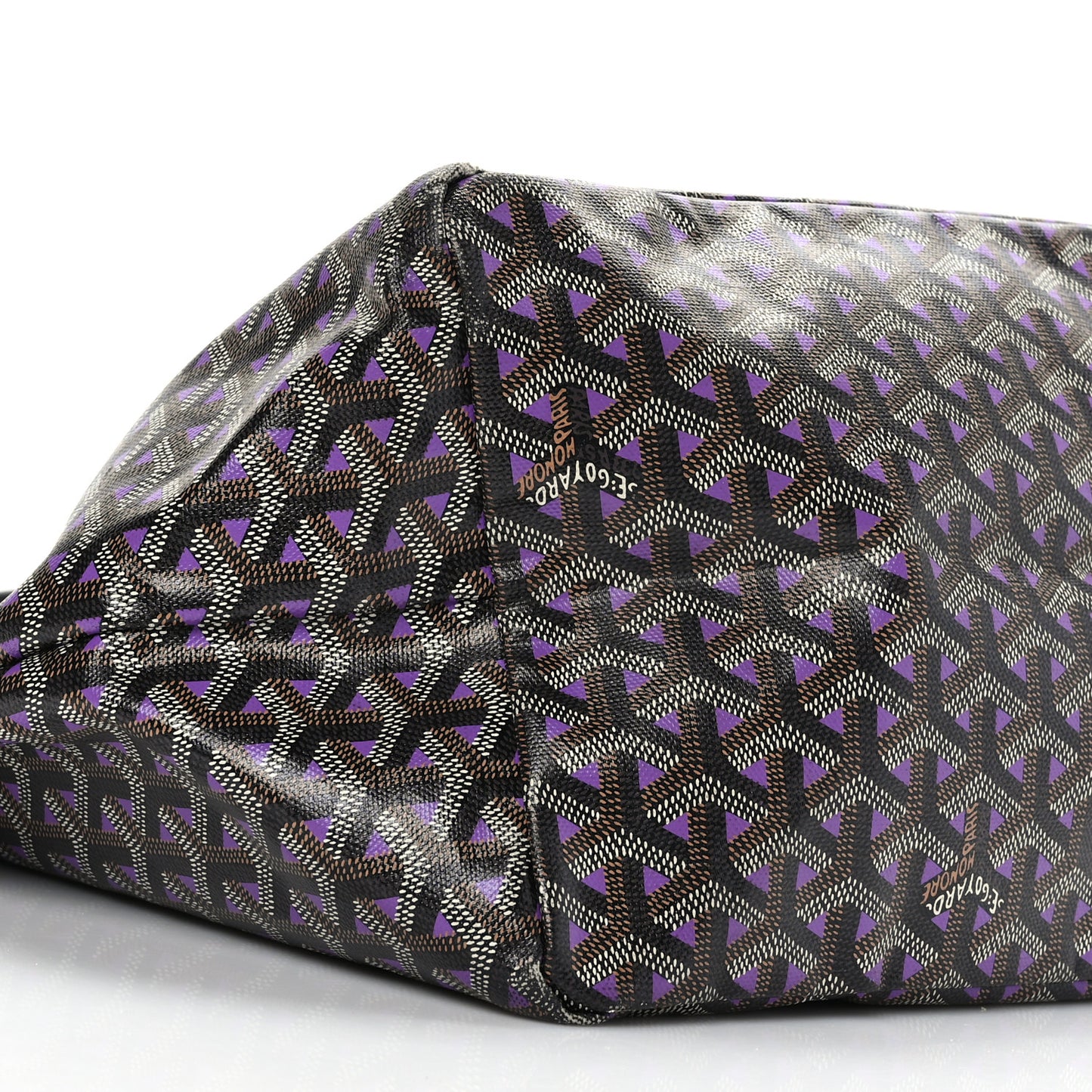 Goyardine Saint Louis Claire Voie GM Black Purple
