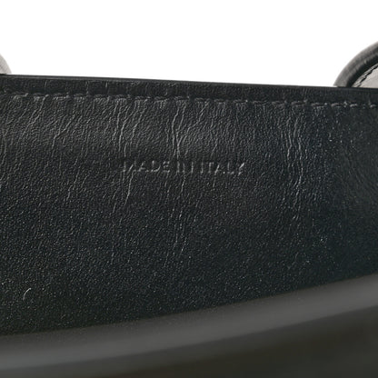 Celine Canvas Calfskin Square Cabas Tote Vanilla Black 6 of 10