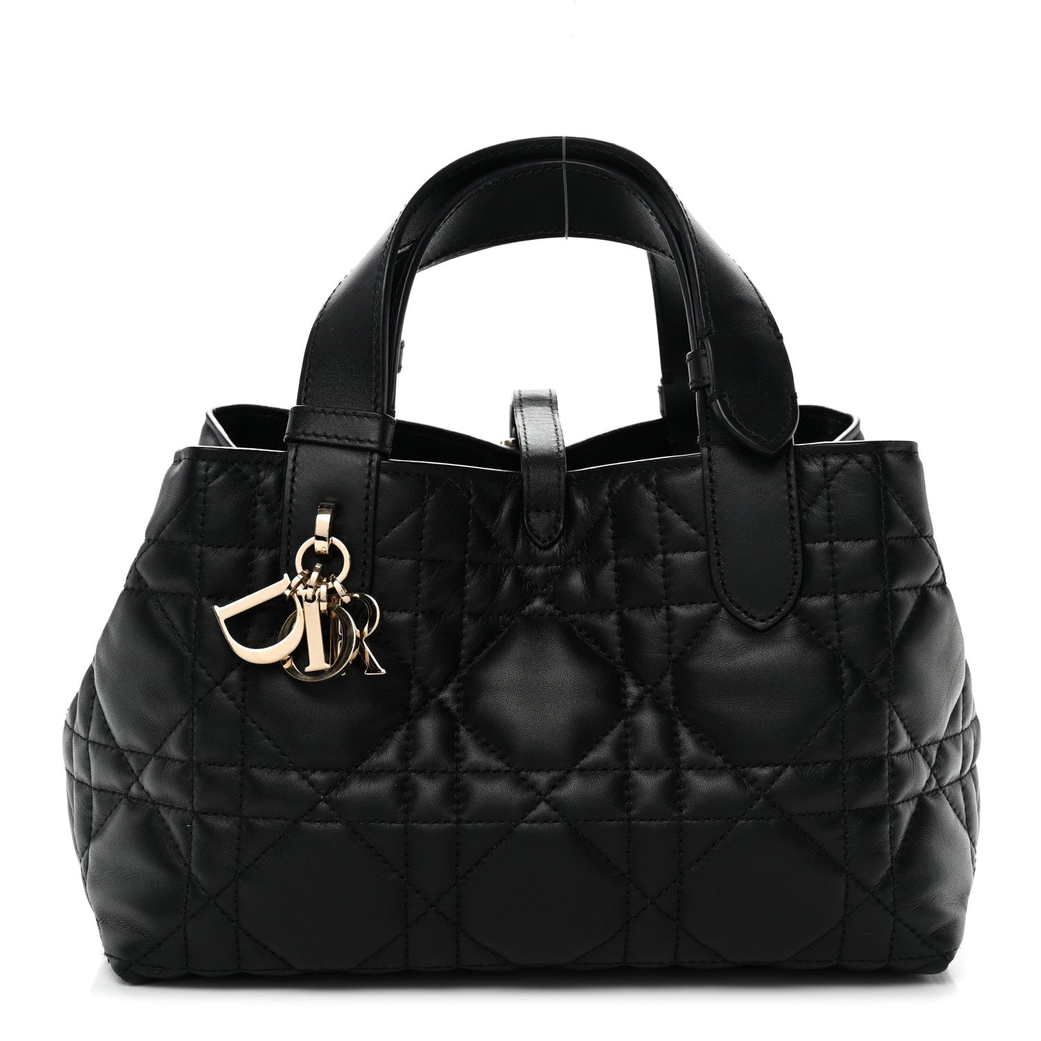 Christian Dior Calfskin Macrocannage Small Toujours Black 1 of 11