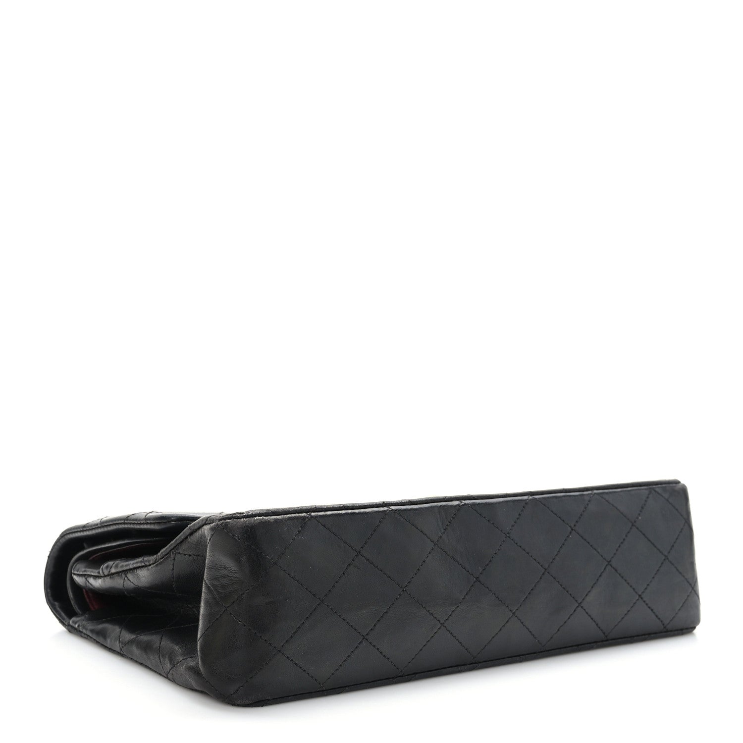 Chanel Lambskin Quilted Medium Double Flap Black 3 of 9