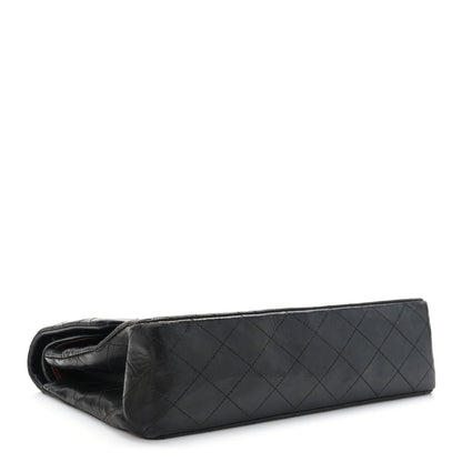 Chanel Lambskin Quilted Medium Double Flap Black 3 of 9