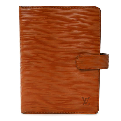 Louis Vuitton Epi Medium Ring Agenda Cover Kenyan Fawn 1 of 10