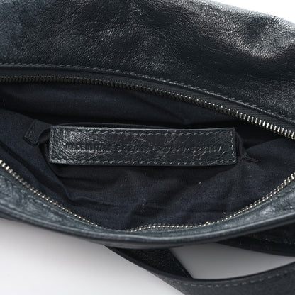 Balenciaga Lambskin Classic Hardware Neo Lift Hip Bag Black 7 of 9