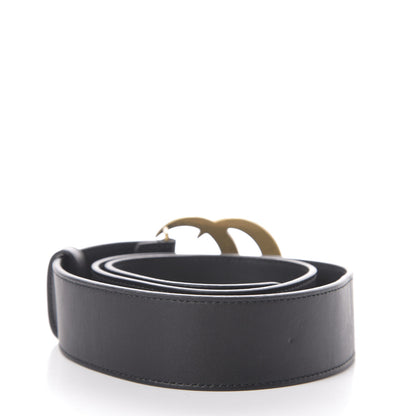 Gucci Calfskin Double G 40mm Belt 80 32 Black 2 of 5