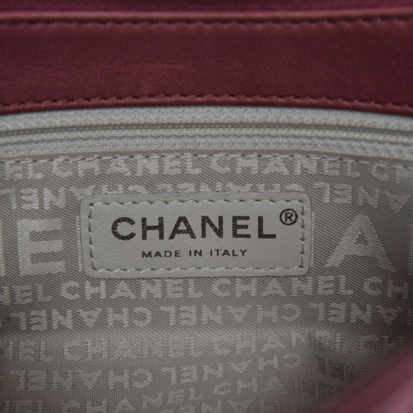 Lambskin Quilted CC Flap Dark Pink