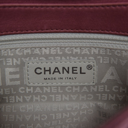 Chanel Lambskin Quilted CC Flap Dark Pink 6 of 11