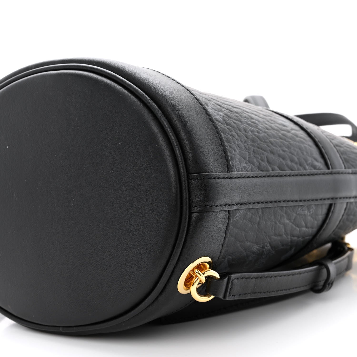 MCM Visetos Aren Mini Chain Backpack Black 9 of 9