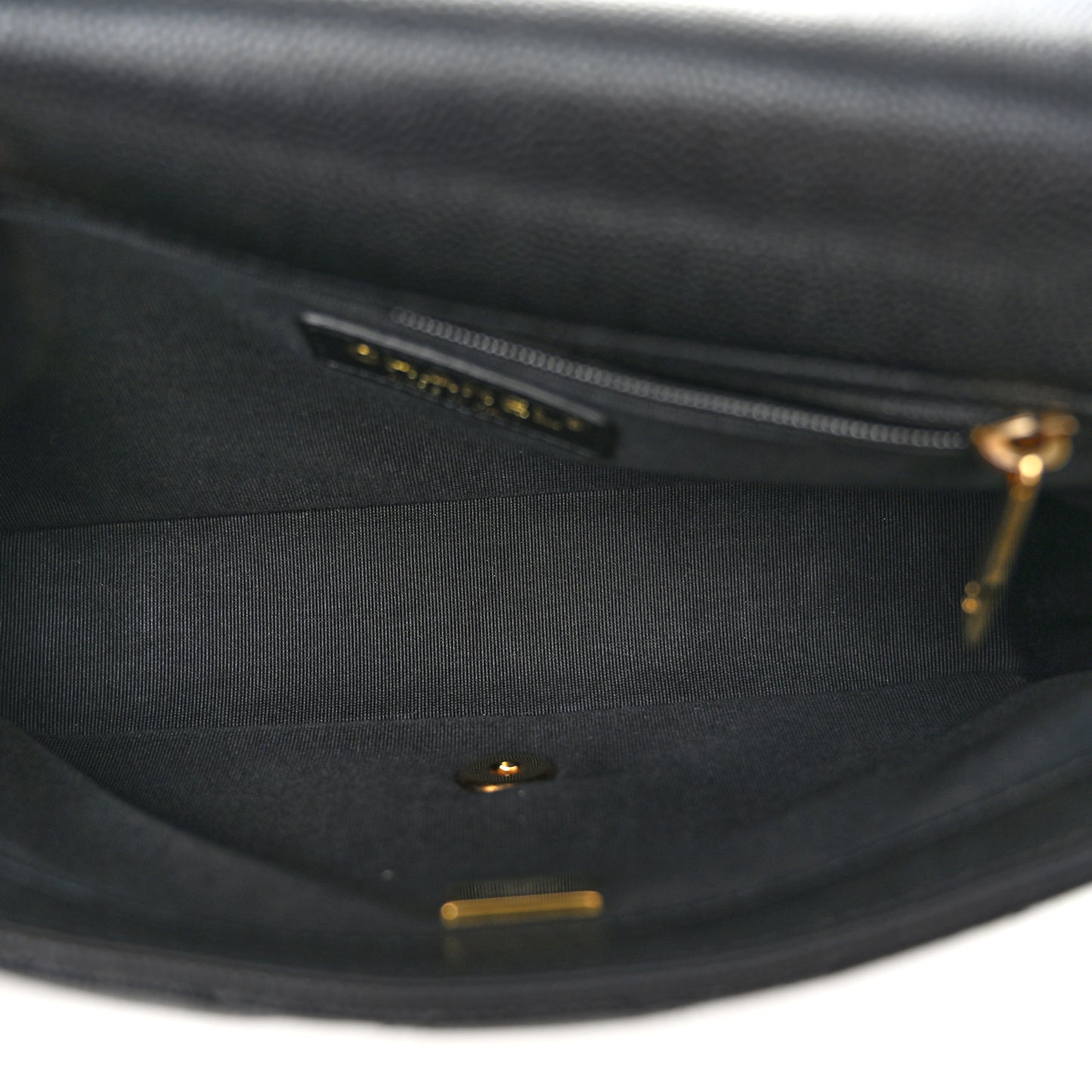 Caviar Quilted Small CC You Flap Black