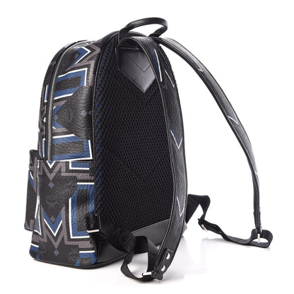MCM Visetos Gunta Medium Stark Backpack Black 3 of 9