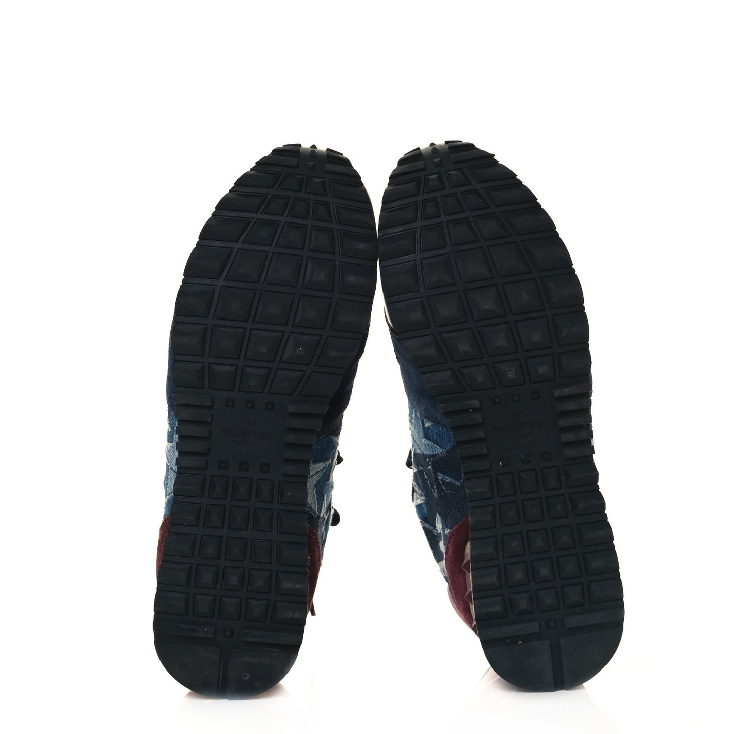 Denim Suede Camustars Womens Rockrunner Sneakers 39.5 Multicolor
