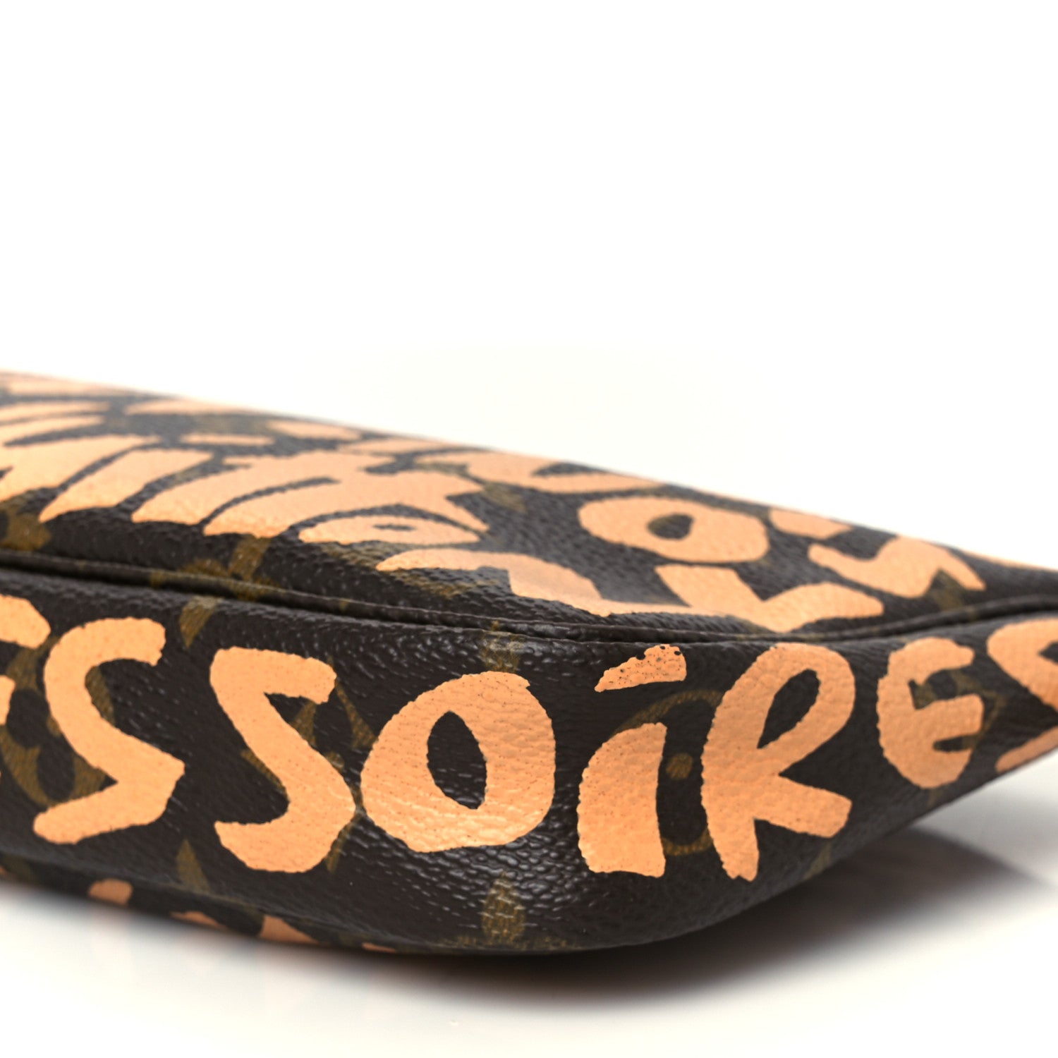 Louis Vuitton Monogram Graffiti Pochette Accessories Peach 10 of 10