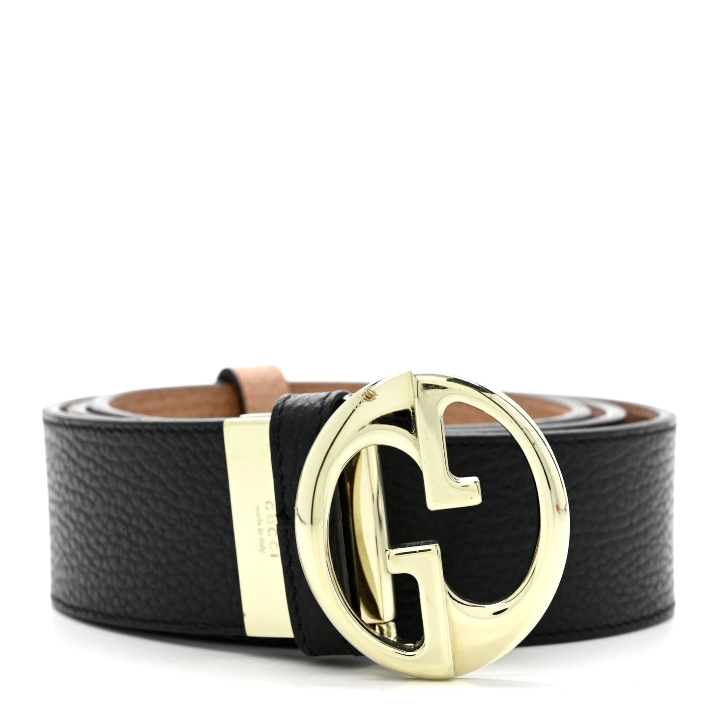 Calfskin 1973 Reversible Belt 95 38 Black Pink
