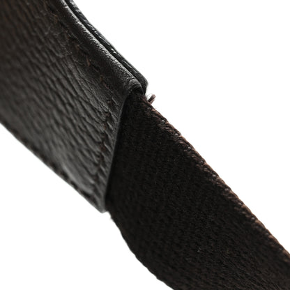 Gucci Monogram Dollar Calfskin Belt Bag Beige Ebony Testa di Moro Marrone Scuro 11 of 11