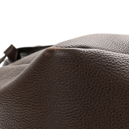 Prada Vitello Daino Drawstring Bag Brown 11 of 15