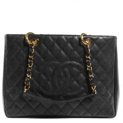 Chanel Caviar Grand Shopping Tote GST Black 1 of 7