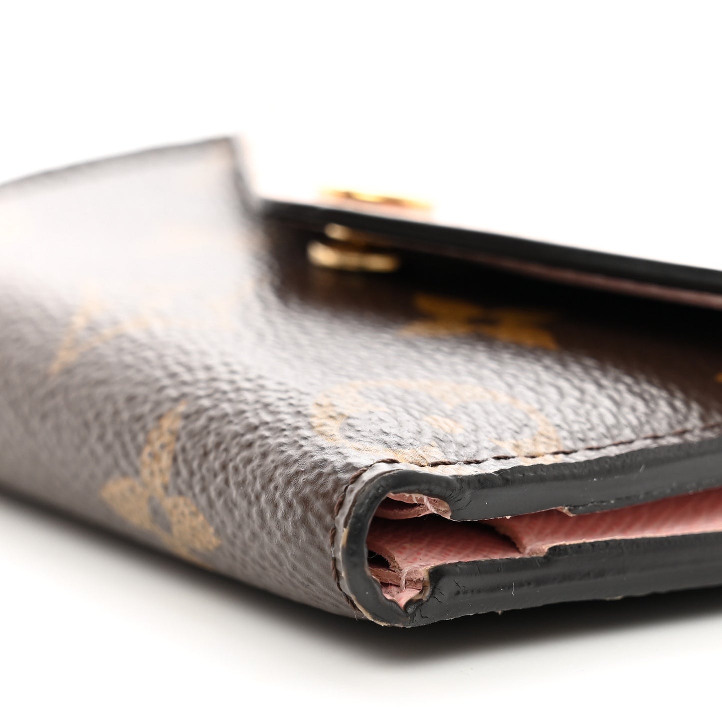 Monogram Zoe Wallet Rose Ballerine