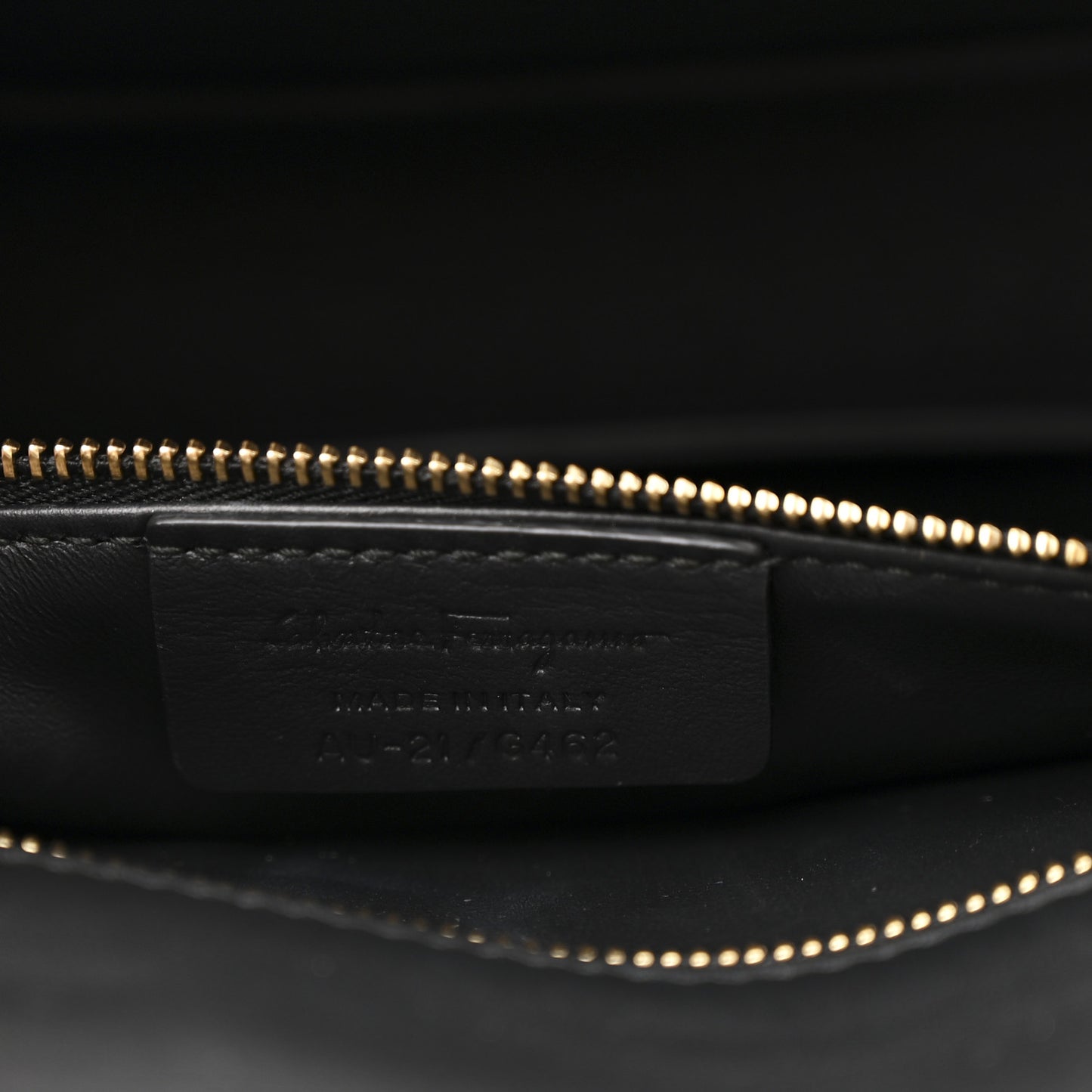 Pebble Calfskin Ginny Vara Bow Shoulder Bag Black