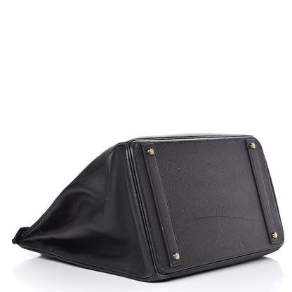 Hermes Taurillon Clemence HAC Birkin 40 Black 5 of 33