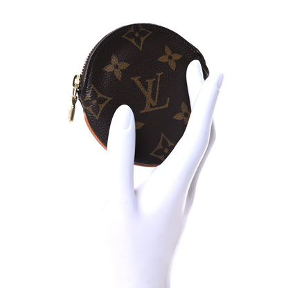Louis Vuitton Monogram Round Coin Purse 2 of 9