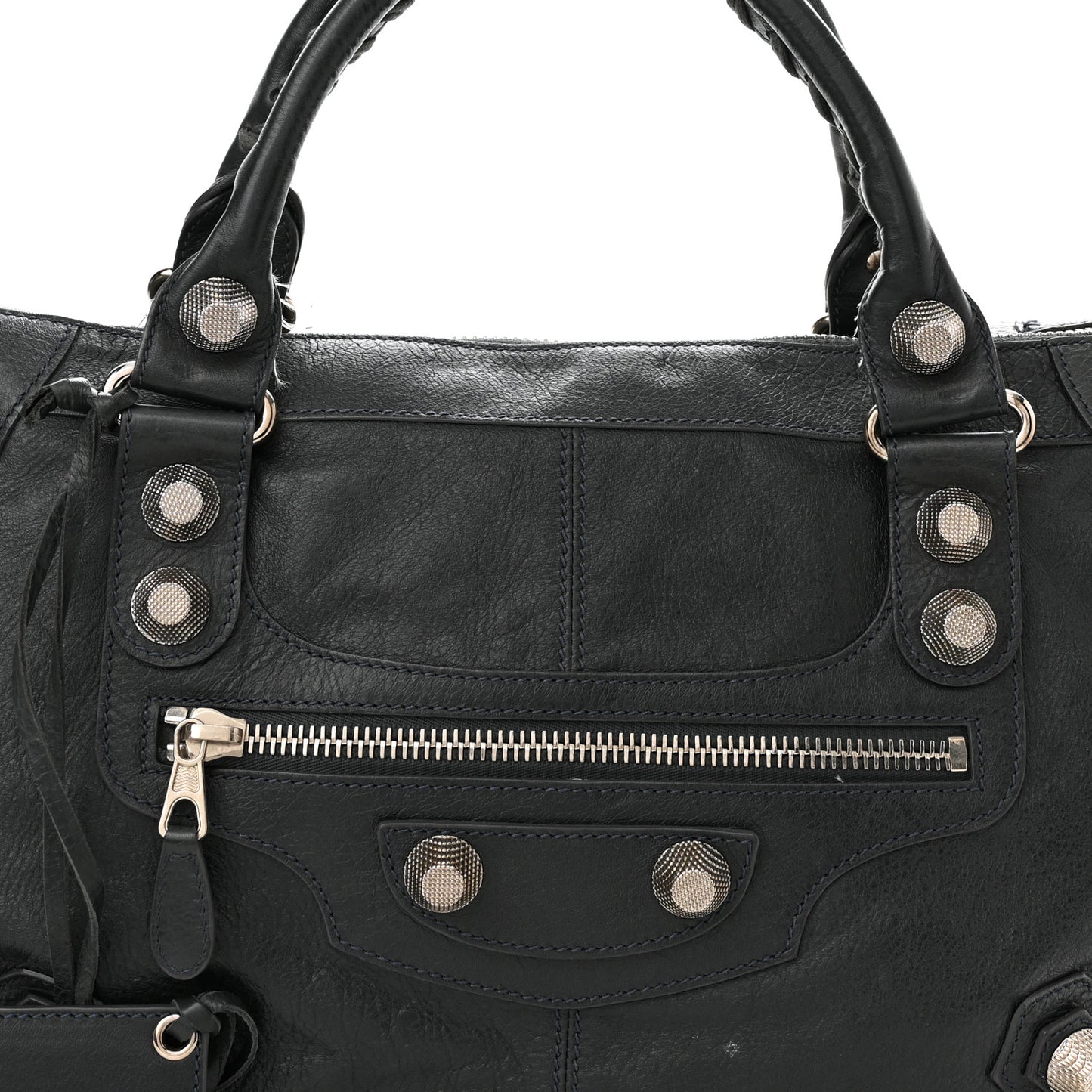 Agneau Giant 21 Silver Hardware Work Anthracite