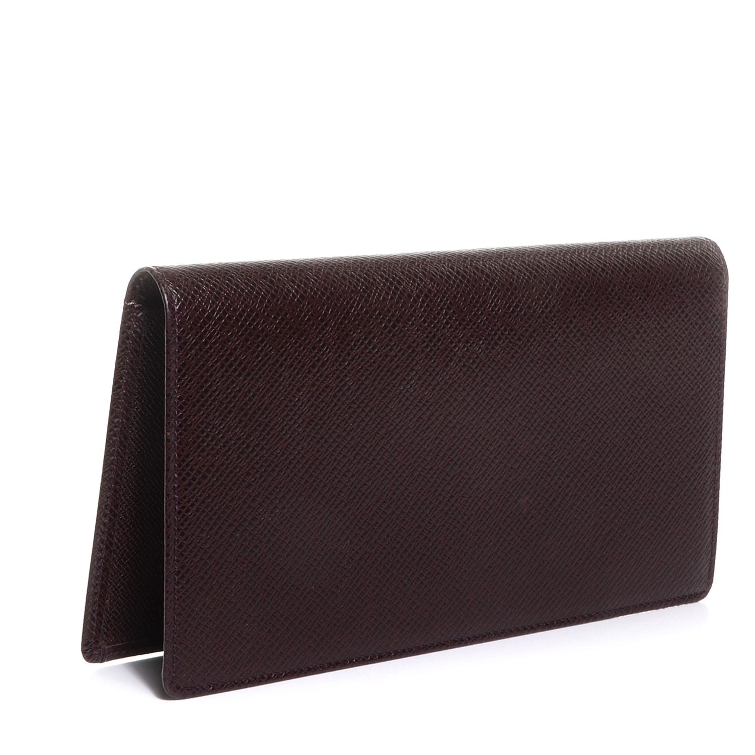 Louis Vuitton Taiga Checkbook Pocket Agenda Cover Grizzli 3 of 8