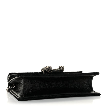 Gucci Velvet GG Monogram Super Mini Dionysus Shoulder Bag Black 4 of 10