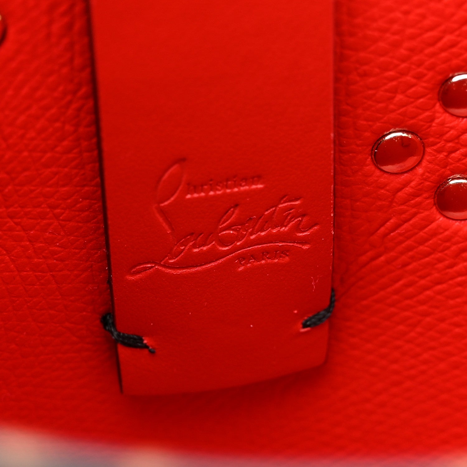 Christian Louboutin Calfskin Leopard Mini North South Cabata Tote Multicolor 6 of 9