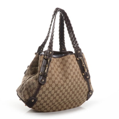 Gucci Monogram Medium Pelham Tote Brown 3 of 7